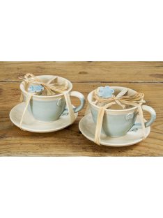 Cappuccinoscsésze pár - kék