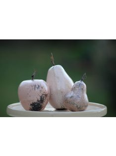 Raku kerámiagyümölcs szett - rózsaszín